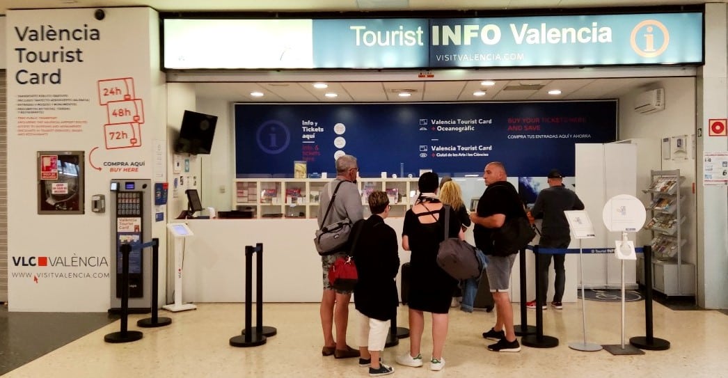 Birourile de Informații Turistice din orașul Valencia