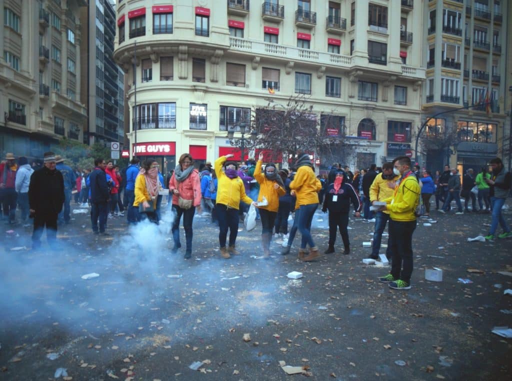 Las Fallas 2020. La Desperta. ”Trezirea” pentru sărbătoare, duminică, 1 martie