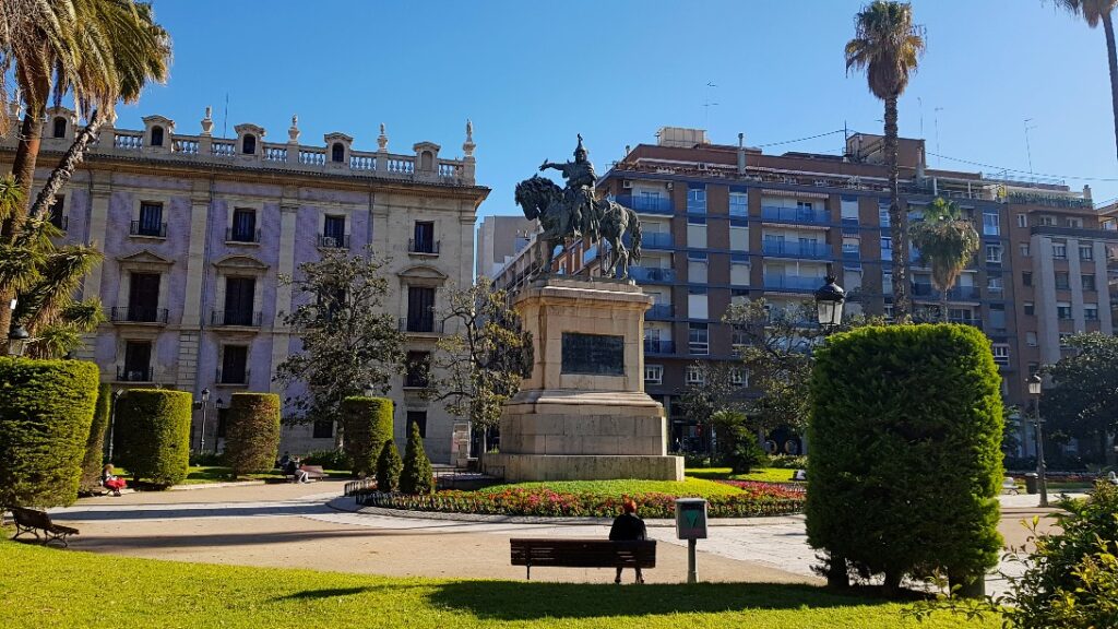 Valencia la pas: Jardin del Parterre, Grădina Parterre